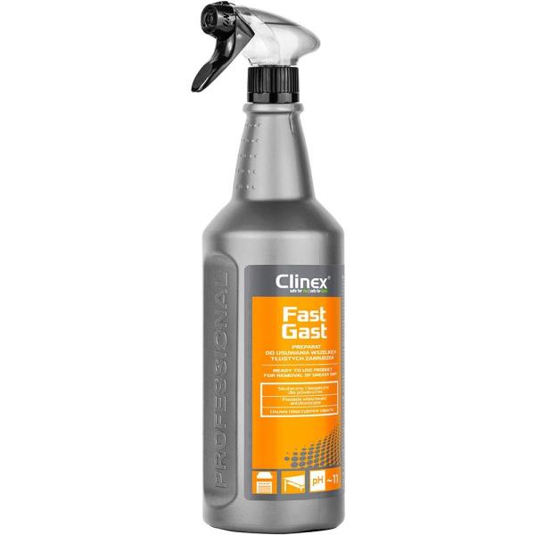Clinex Fast Gast płyn usuwający tłuste zabrudzenia 1L
