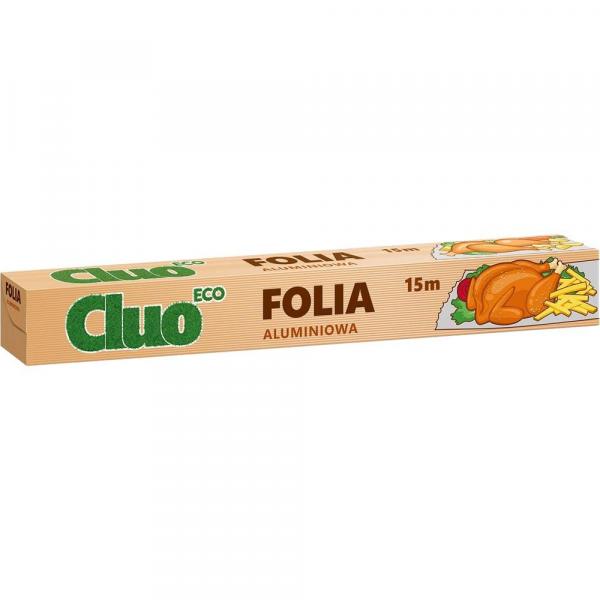Cluo folia aluminiowa Eco 15m kartonik

