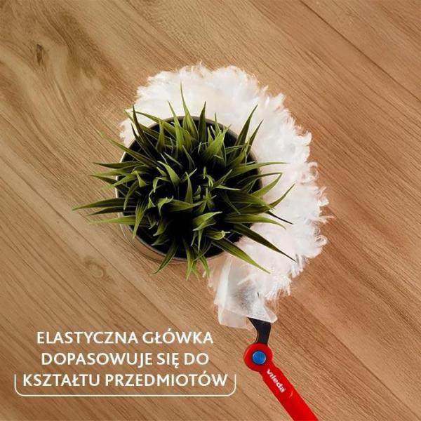 Vileda Flex & Catch miotełka do kurzu + 1 wkład (długa rączka) 