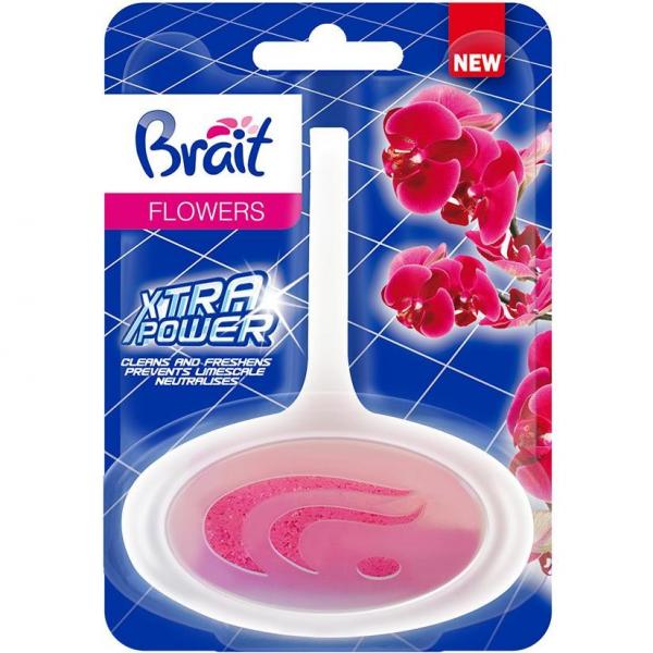 Brait kostka do WC 40g Flowers
