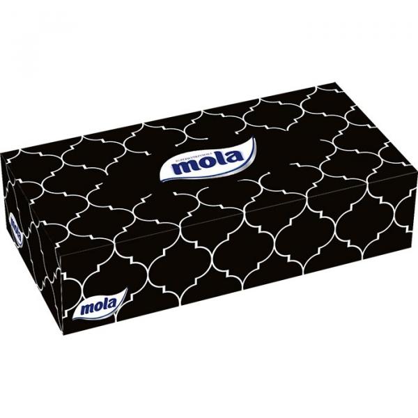 Mola chusteczki higieniczne w kartoniku dwuwarstwowe 70 sztuk