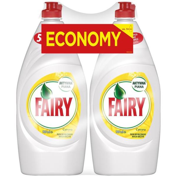 Fairy płyn do naczyń Lemon 2x900ml
