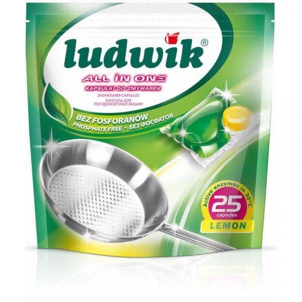 Ludwik all in one kapsułki do zmywarki 25szt