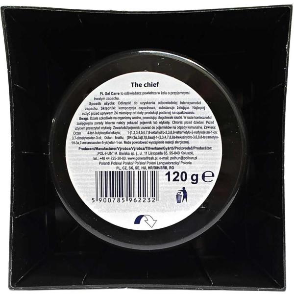 General Fresh Arola żelowy odświeżacz powietrza 120g Carre The Chief 