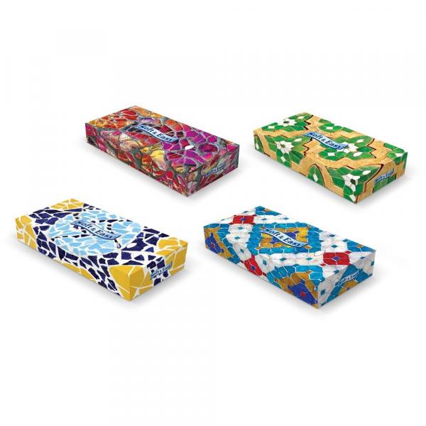 Soft & Easy chusteczki 2-warstwowe Design 80 sztuk Kartonik

