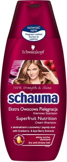 Schauma szampon 250ml Ekstra Owocowa Pielęgnacja