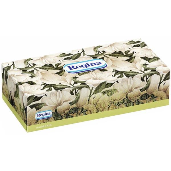 Regina Harmonia chusteczki 3-warstwowe 100 sztuk Kartonik
