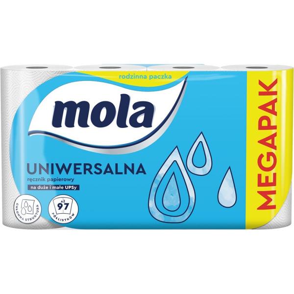 Mola Uniwersalna ręcznik papierowy 4 rolki
