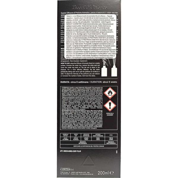 Tesori D’ Oriente patyczki zapachowe 200ml Hammam