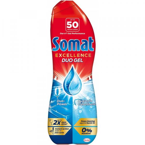 Somat Excellence Hygienic Cleanliness żel do zmywarek 900ml
