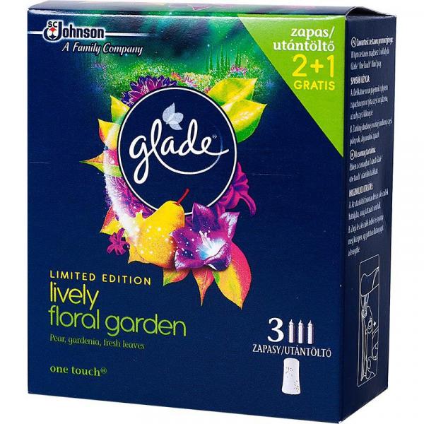 Glade by Brise mini spray wkład 2+1 Lively Floral Garden