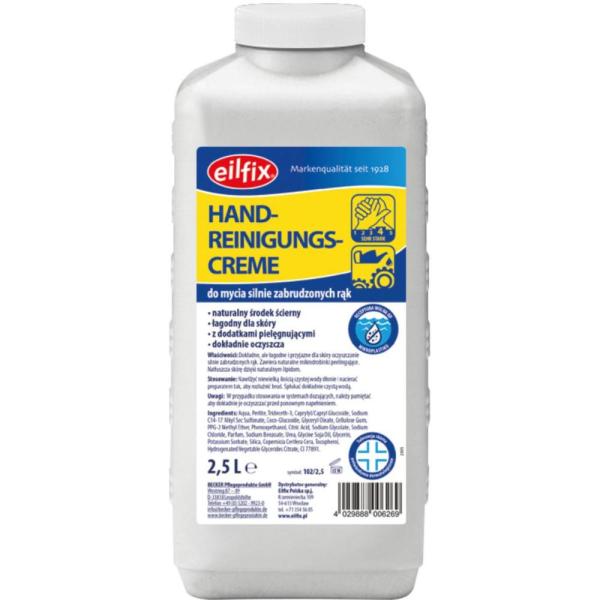 Eilfix Handreinigungscreme 2,5L kremowy żel do mycia rąk