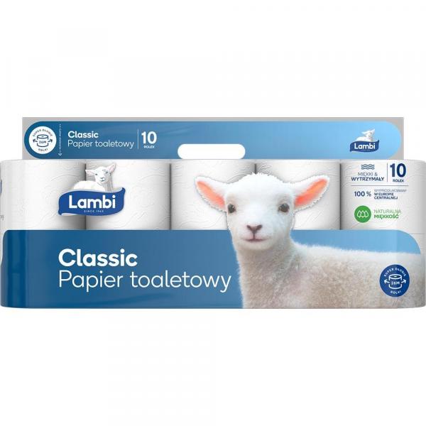 Lambi Papier toaletowy 3-warstwowy Classic
