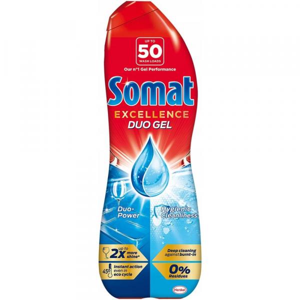 Somat Excellence Hygienic Cleanliness żel do zmywarek 900ml
