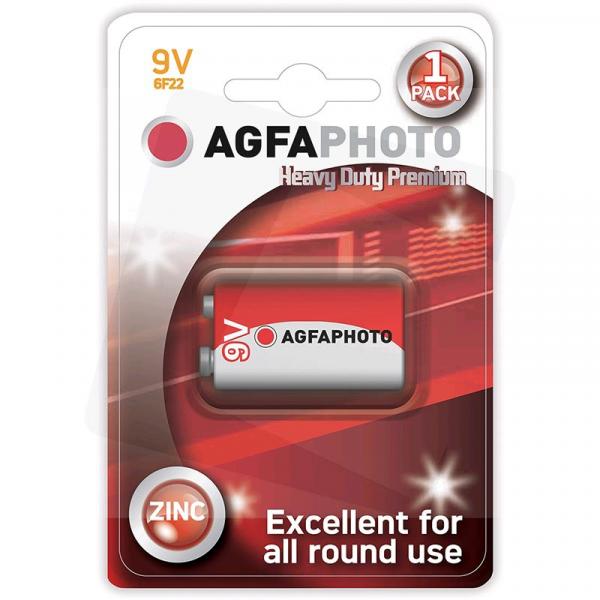 AgfaPhoto baterie 6F22 9V 1szt