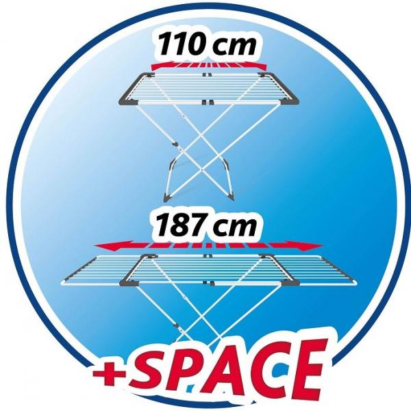 Vileda suszarka do bielizny Surprise rozsuwana