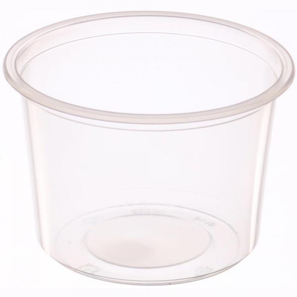 Tusipack pojemnik okrągły plastikowy 500ml 50 sztuk
