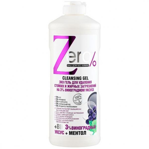 Naturalny żel czyszczący ZERO do zabrudzeń trwałych i z tłuszczu 500 ml