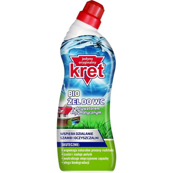 Kret Bio żel do WC 750g biodegradowalny