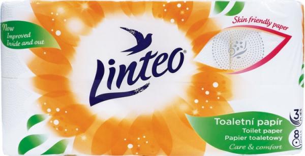 Linteo papier toaletowy 3-warstwowy 8 rolek