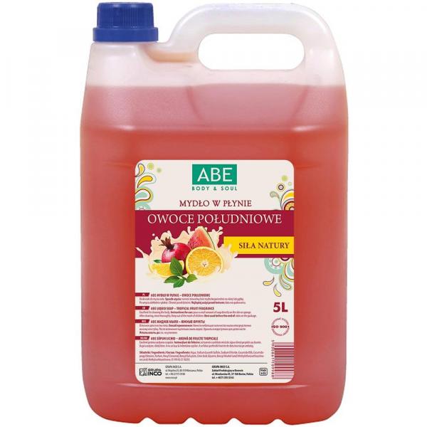 ABE mydło w płynie 5L owoce południowe