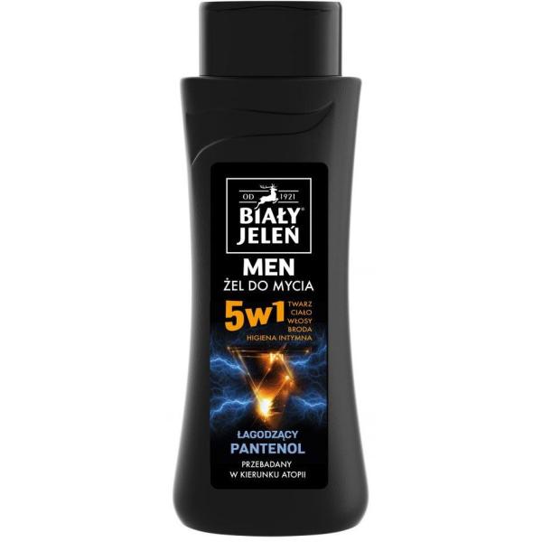 Biały Jeleń Men żel pod prysznic 5w1 300ml łagodzący