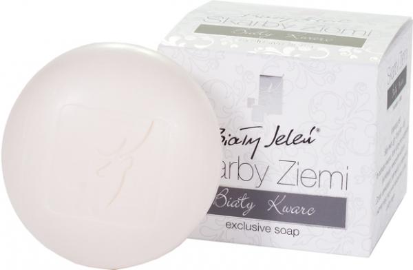 Biały Jeleń Skarby Ziemi Biały Kwarc mydło 130g ekskluzywne
