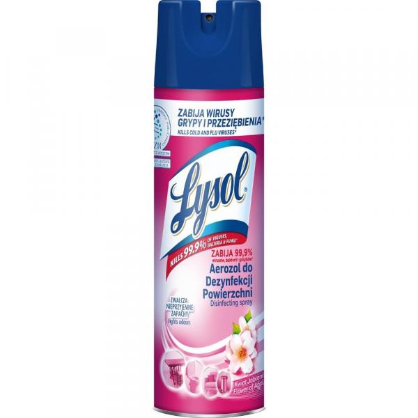Lysol preparat do dezynfekcji powierzchni 400ml Kwiat Jabłoni