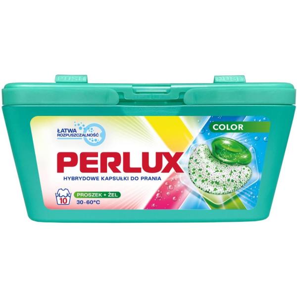 Perlux kapsułki do prania tkanin 10 sztuk Kolor