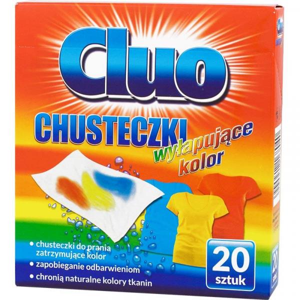 Cluo chusteczki do prania-wyłapujące kolor 20szt

