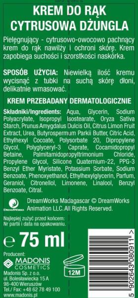 Madonia Madagaskar krem do rąk 75ml
