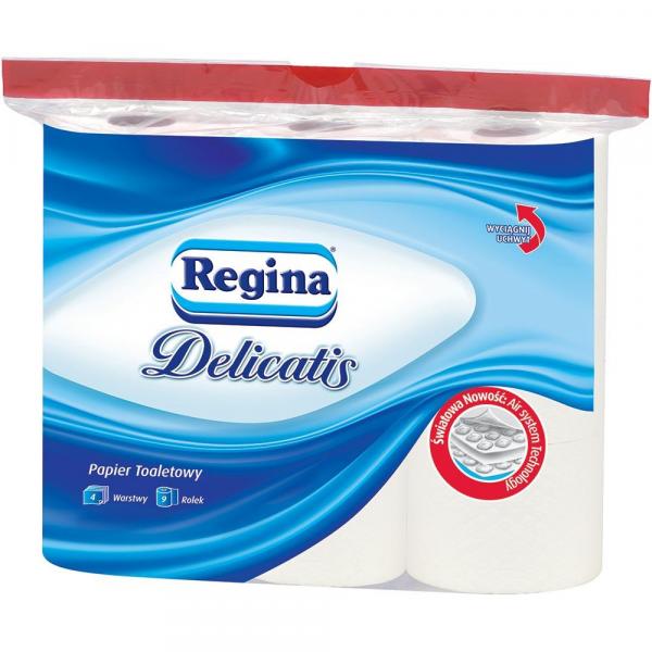 Regina papier 4-warstwowy Delicatis 9 sztuk
