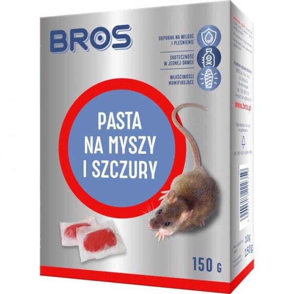 Bros pasta na myszy i szczury 150g
