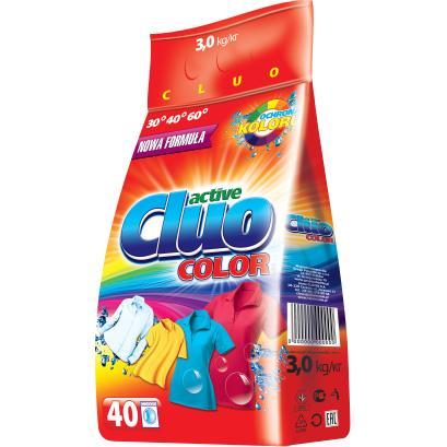 Cluo proszek do prania koloru 3kg