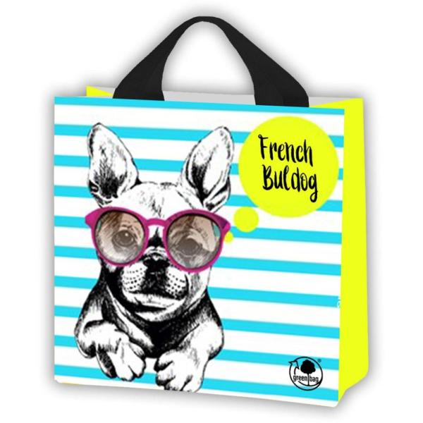 GAM torba zakupowa PP 8L Francuski Buldog