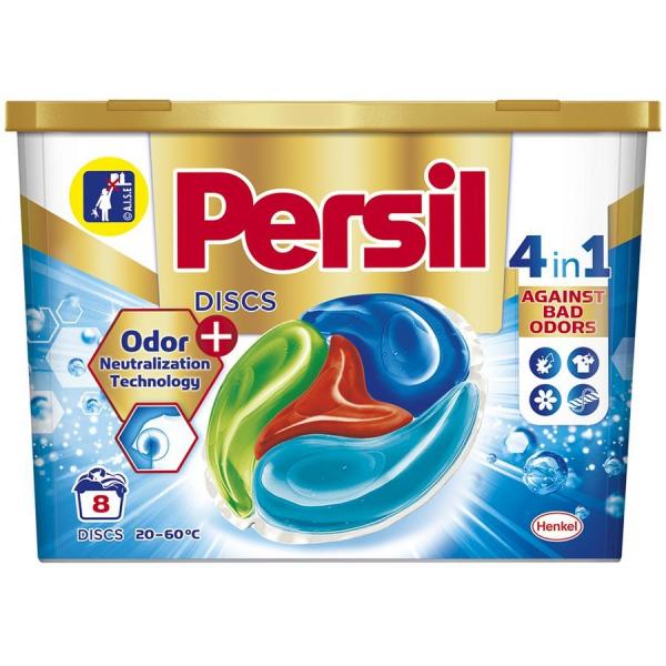Persil 4In1 kapsułki piorące 8szt. Against Bad Odors
