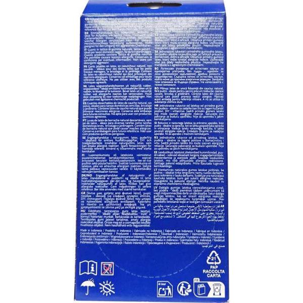 Vileda Natural Latex rękawice lateksowe M/L 10 sztuk