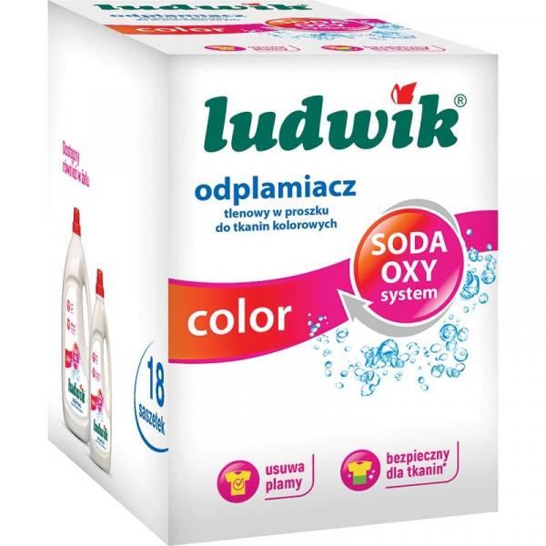 Ludwik odplamiacz w proszku Color 18x30g
