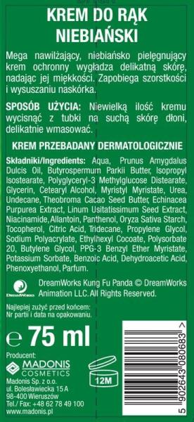 Madonia Kung Fu Panda krem do rąk 75ml
