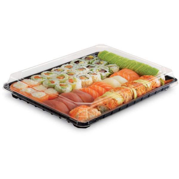 Formipack pokrywka na sushi 100 sztuk (pasuje do pojemnika 1200ml)