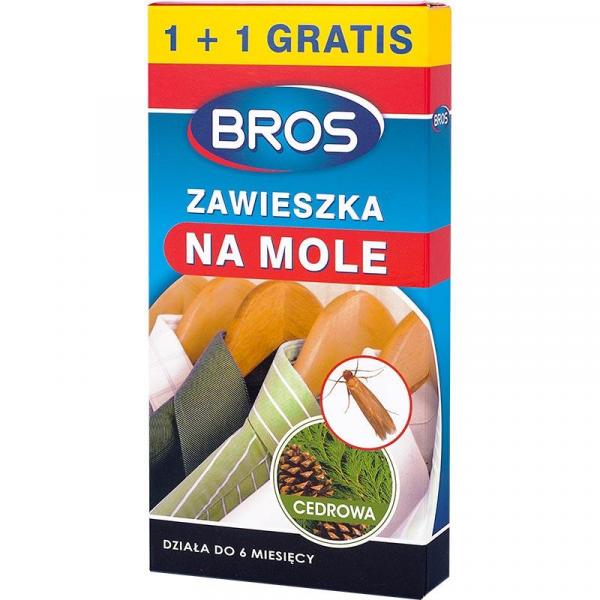 Bros zawieszka na mole 1+1 gratis cedrowa
