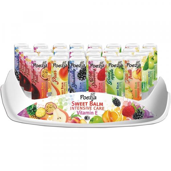 Poezja pomadka ochronna 30 sztuk mix kolorów
