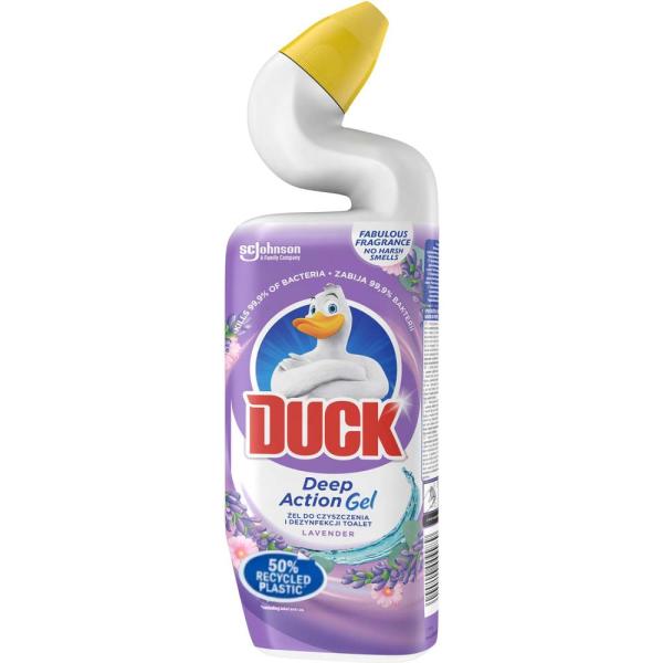 Duck Deep Action Lawendowy żel do WC 750m