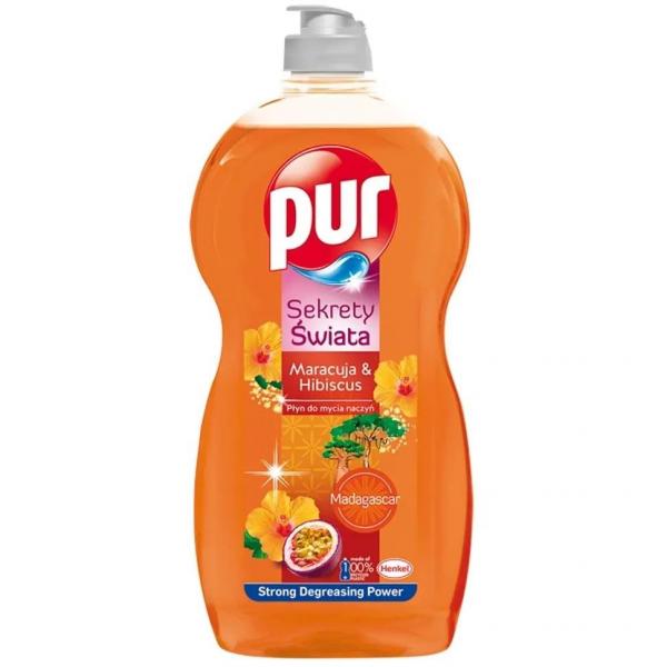 Pur Sekrety Świata płyn do mycia naczyń 1.2L Maracuja & Hibiscus