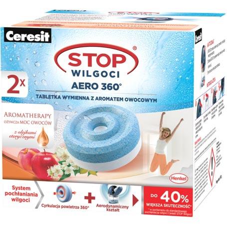 Ceresit aero 360 tabletki do pochłaniacza owocowe