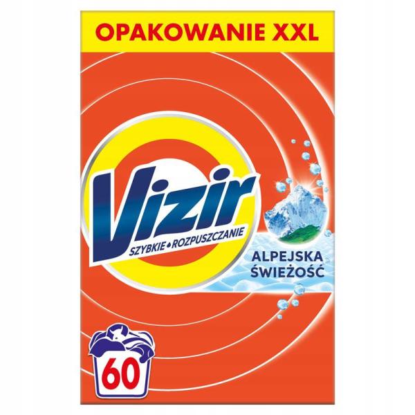 Vizir Alpine Fresh proszek do prania 3.3kg (60 prań)