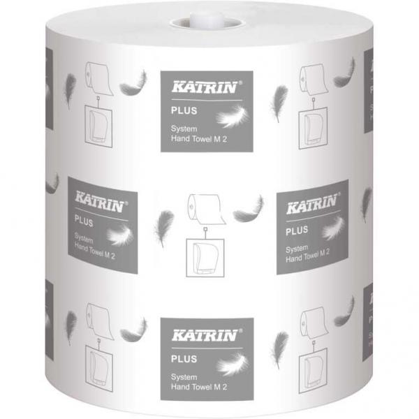 Katrin Plus System 460058 ręcznik papierowy 2W 100m 6 sztuk Biały