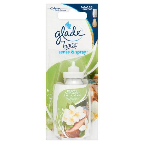 Glade by Brise odświeżacz Drzewo Sandałowe z Bali i Jaśmin-zapas