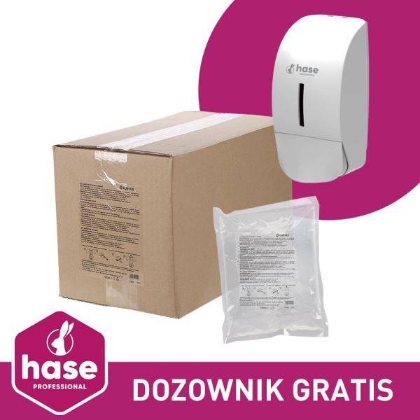 Hase PAKIET mydło w pianie 6 sztuk + dozownik GRATIS