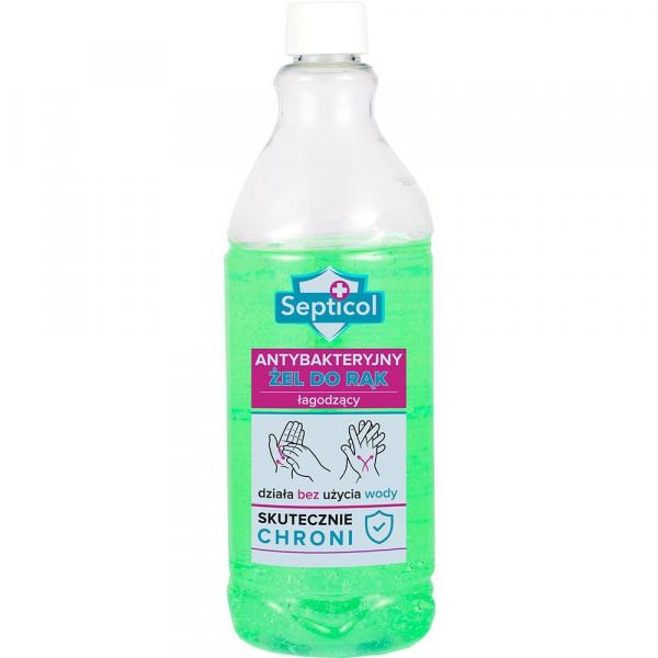 Septicol żel do rąk antybakteryjny bez użycia wody 1L